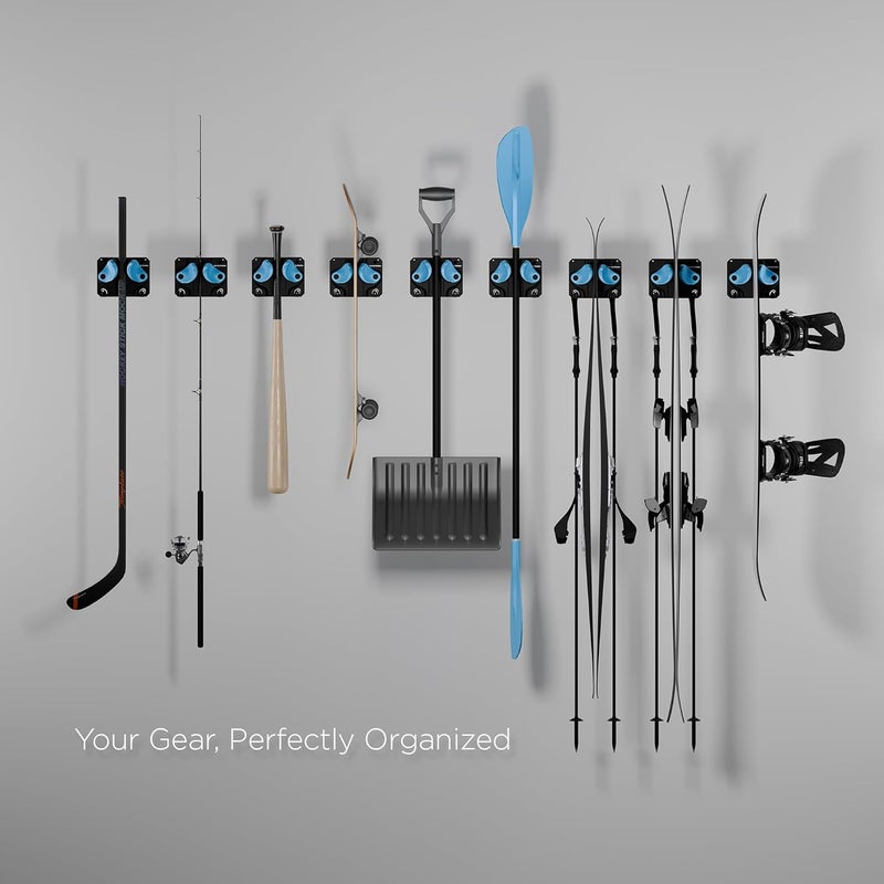 Gravity Grabber Store - Ultimate Ski & Snowboard Wall Rack | Secure, Non-Slip Storage | Fits Any Ski/Board | Garage Organization | Ski Storage Rack | Snowboard Storage Rack | Winter Gear Organizer | 3 Pck - Image 5
